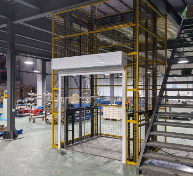 蕉城食品厂物料提升