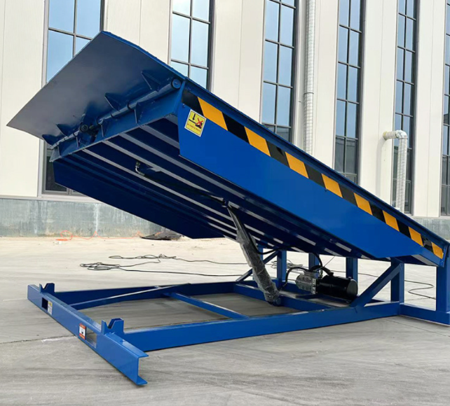 蕉城固定式登车桥应用