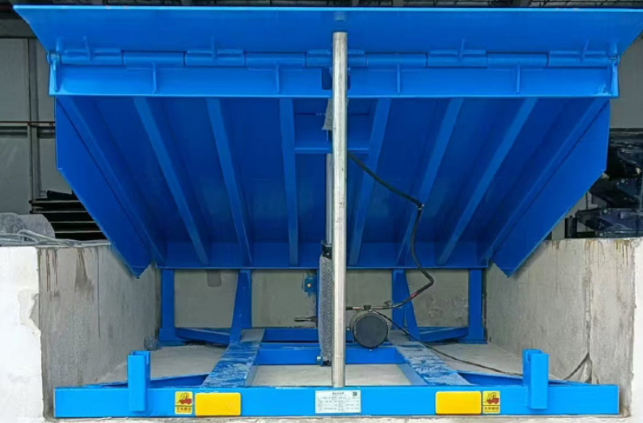 蕉城固定式登车桥应用