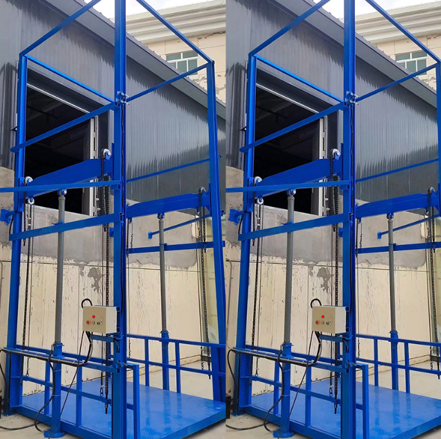 蕉城导轨式升降货梯